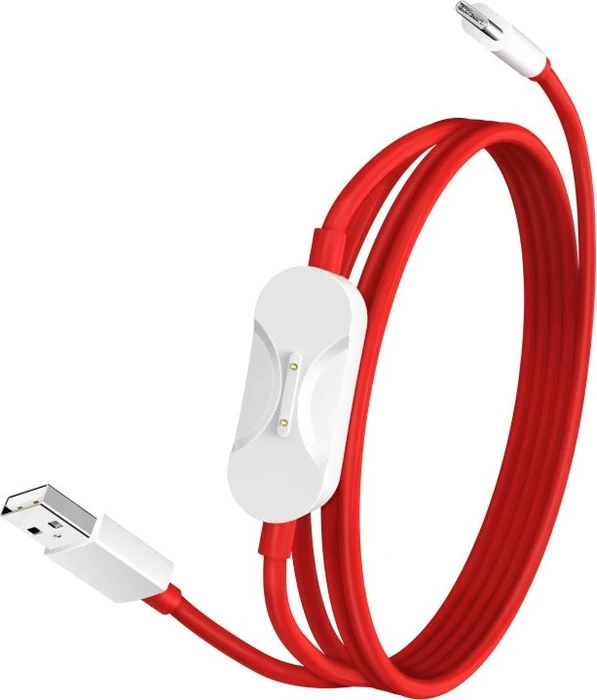 OnePlus 2-in-1 SUPERVOOC Cable (1.2m, USB 3.2 Gen 1, 80W) rot