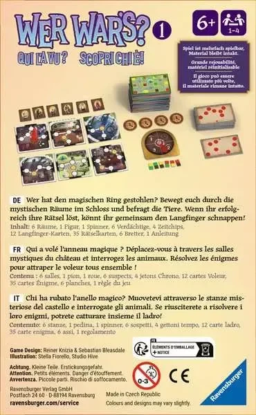 Wer war's Mystery Kids 1: Im Schloss