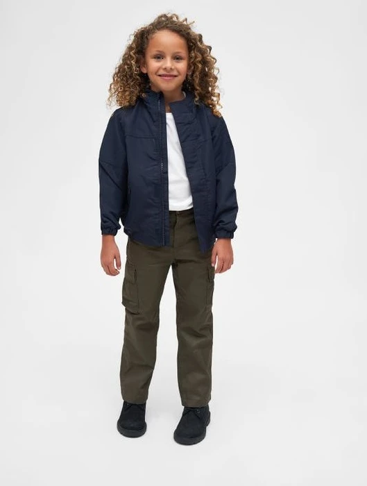 Brandit Windbreaker Summer Frontzip Jacke navy (Junior)