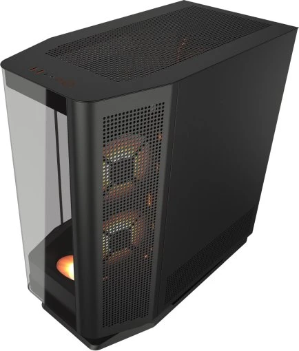 Cougar FV270 RGB, schwarz, Glasfenster