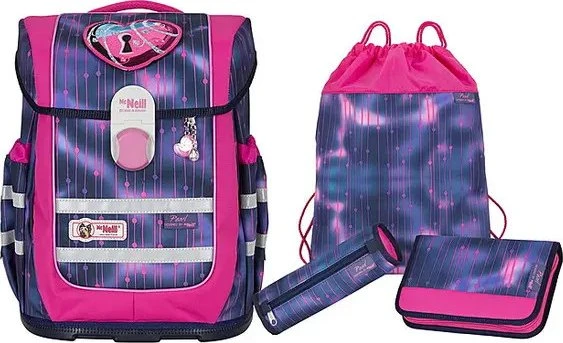 McNeill Ergo Complete Pearl Schultaschen-Set, 4-tlg.