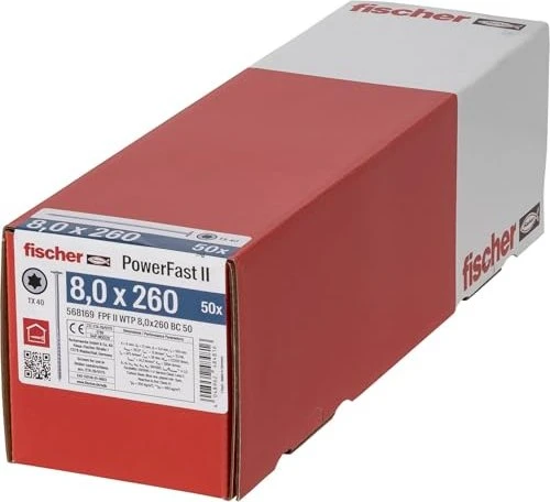 fischer PowerFast FPF II WT BC Spanplattenschraube