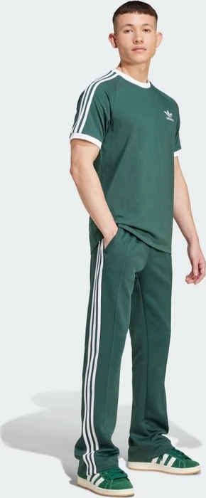 adidas Adicolor Classics 3-Streifen T-Shirt kurzarm mineral green (Herren)