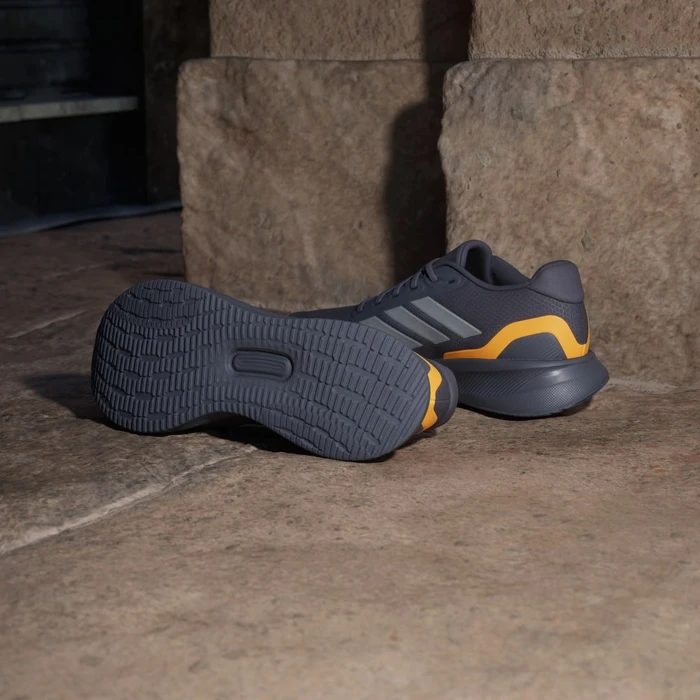 adidas Runfalcon 5 aurora onix/iron metallic/lucid tangerine (Herren)