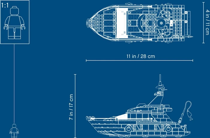 LEGO Creator 3in1 - Abenteuer auf der Yacht