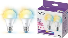 WiZ Birne LED 8-60W E27 A60, 2 Stück