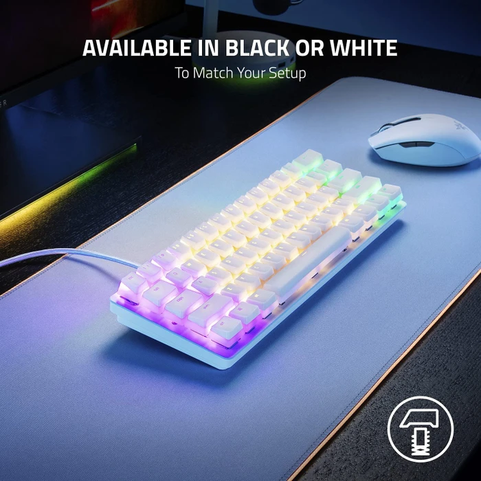 Razer Phantom Pudding Keycap Upgrade Set, Kunststoff (ABS), Classic Black, schwarz, 128 Tasten, ISO-DE