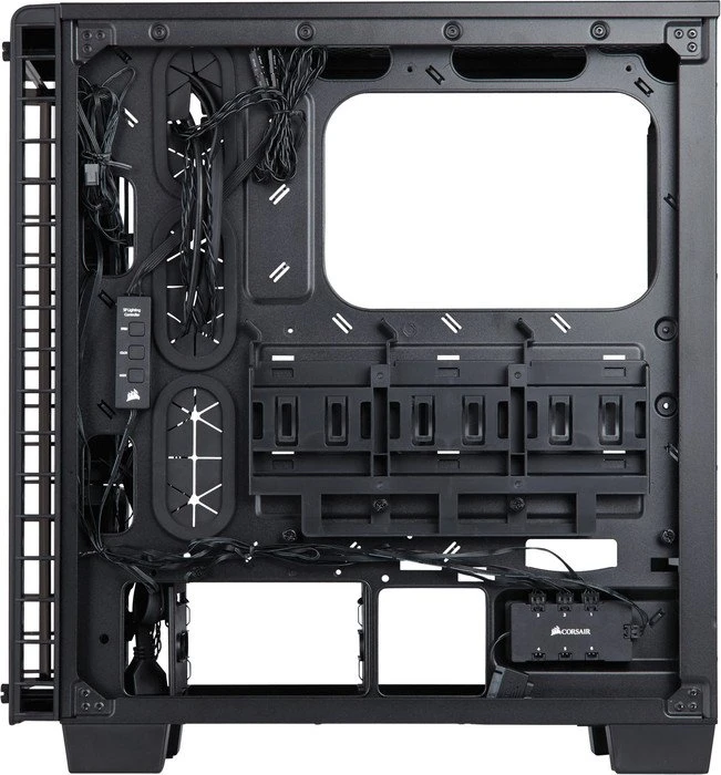 Corsair Crystal Series 460X RGB schwarz, Glasfenster