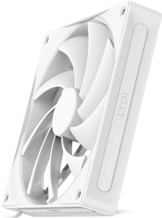 NZXT F Series F140Q (2024), Matte White, weiß, 140mm