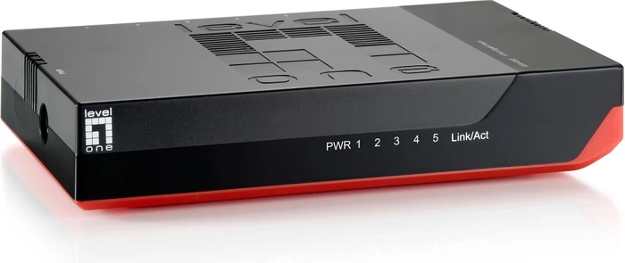 LevelOne GSW Desktop Gigabit Switch, 5x RJ-45