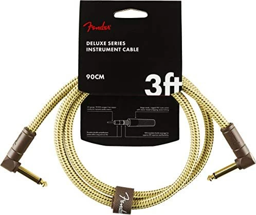 Fender Deluxe Series Instrument Cable Tweed 90cm