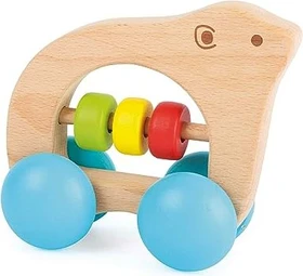 Legler Small Foot Baby Greifling Bär auf Rollen