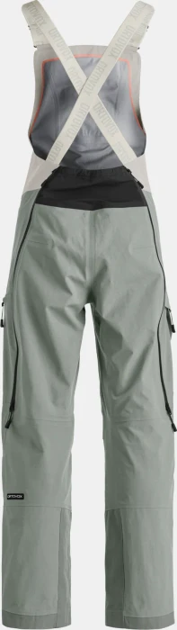 Ortovox Ravine Plus 3L Bib Skihose lang green sage (Damen)