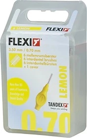Tandex Flexi Interdentalbürste 0.7mm gelb, 6 Stück