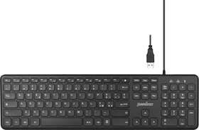Perixx Periboard-210C-C, schwarz, USB, IT (11926)
