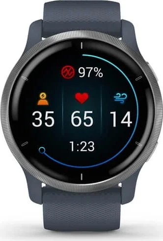Garmin Venu 2 granite blue/silver
