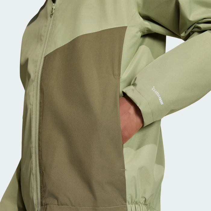 adidas Terrex Multi 2L Climawarm Funktionsjacke tent green/olive strata (Junior)