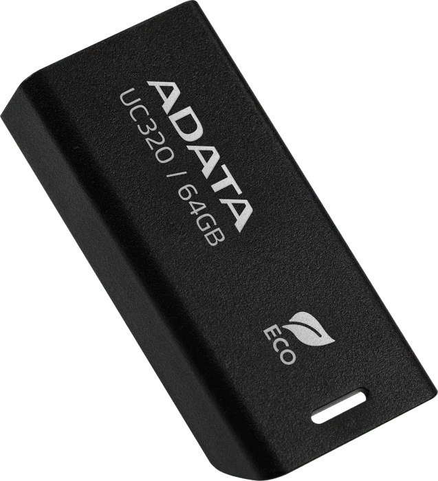 ADATA UC320 64GB schwarz, USB-A, USB 3.2 Gen 1×1