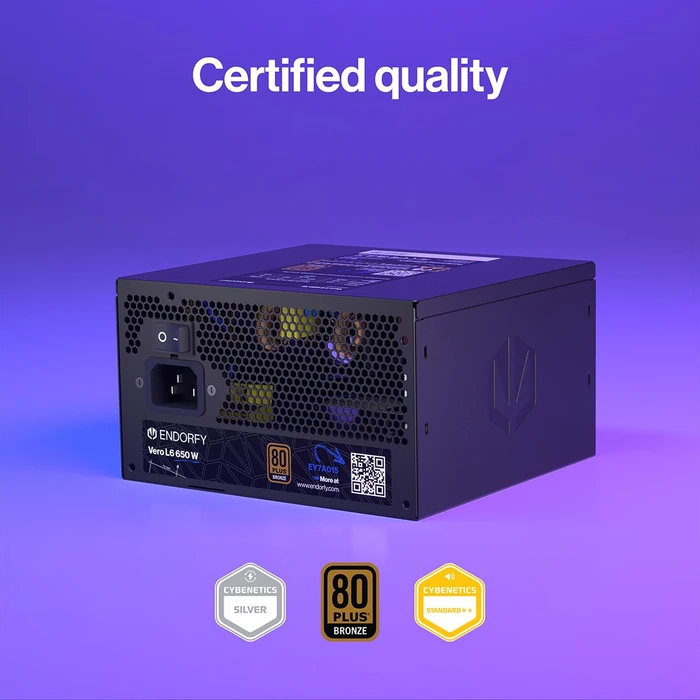 Endorfy Vero L6 650W, ATX 3.1