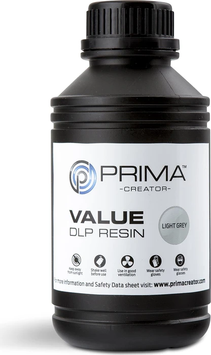 PrimaCreator Value UV/DLP Light Grey, 500g