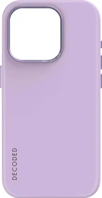 Decoded AntiMicrobial Silicone Back Cover für Apple iPhone 15 Pro Max Lavender