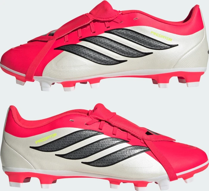 adidas Predator Club Fold-Over Tongue FG/MG lucid red/core black/cloud white (Herren)