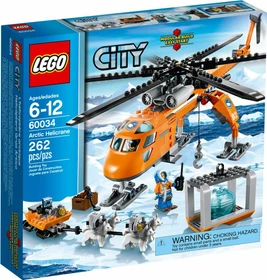LEGO City Arktis - Arktis-Helikopter mit Hundeschlitten