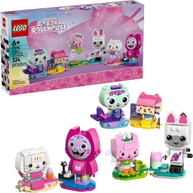 LEGO Gabbys Puppenhaus - Gabbys Katzenfreunde aus LEGO Steinen
