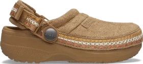Crocs Crafted Vegan Suede Stitch Clog sepia (Junior)