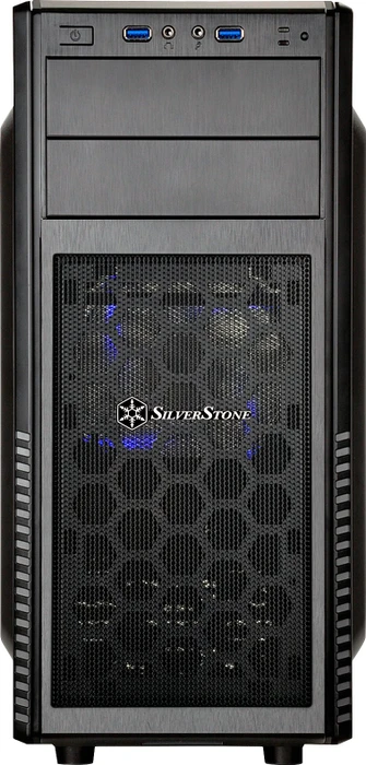SilverStone Precision PS11, schwarz, Acrylfenster