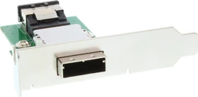 InLine SAS Slotblech, 1x SFF-8088, low profile (27650)