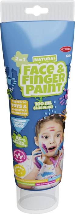 Boti Natural Face & Fingerpaint Fingerfarbe, blue, 100ml