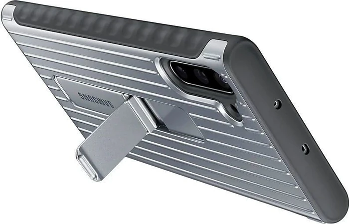 Samsung Protective Standing Cover für Galaxy Note 10 silber