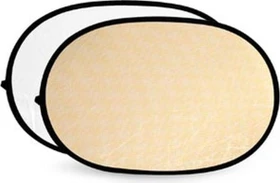 Godox Collapsible 2-in-1 Reflector Disc Soft-Gold weiß RFT-03 150x200cm