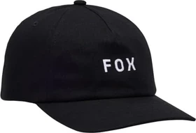 Fox Racing Wordmark Kappe schwarz/weiß (Herren)
