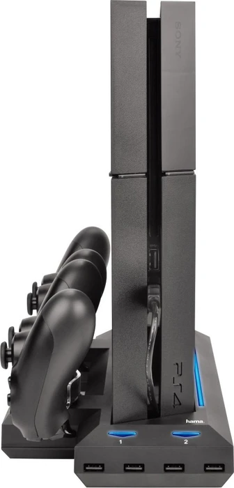 Hama Multistand Charger Bluelight Ladestation (PS4)