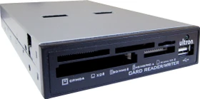 Ultron UCR 75in1 schwarz Multi-Slot-Cardreader, USB 2.0 9-Pin Stecksockel [Stecker] (42565)