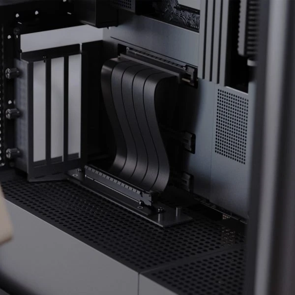 APNX Vertical GPU Holder Kit 1, für APNX C1, gewinkelt, PCIe 5.0, 150mm, schwarz