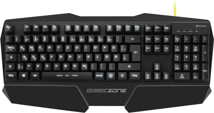 Sharkoon Shark Zone K20, USB, DE