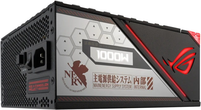 ASUS ROG Thor Platinum II EVA Edition, ROG-THOR-1000P2-EVA-GAMING, 1000W, ATX 2.4, mit 16-Pin PCIe 5.0 Kabel