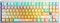 Aula F87 Pro V2 Wireless, Orange Soda, LEDs RGB, hot-swap, Outemu Blue Ice Magnetic, USB/Bluetooth, US Vorschaubild