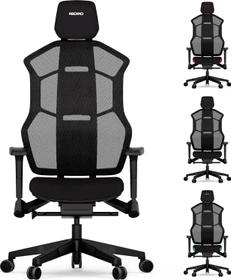 Recaro Aer Full Upgrade Gamingstuhl, Midnight Black