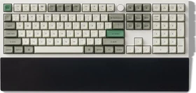 Keychron PR52 Silicone Palm Rest für Keychron K10, Q6, V6, Handballenauflage (Tastatur), schwarz
