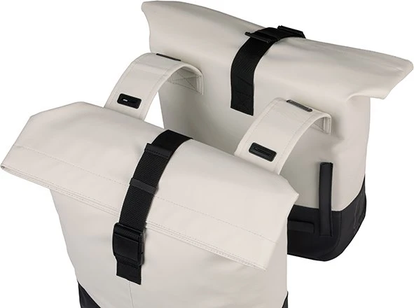 Basil Cove Doppeltasche Gepäcktasche off white/black