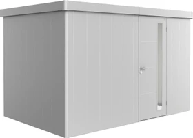 Biohort Neo 2D Gerätehaus silber-metallic