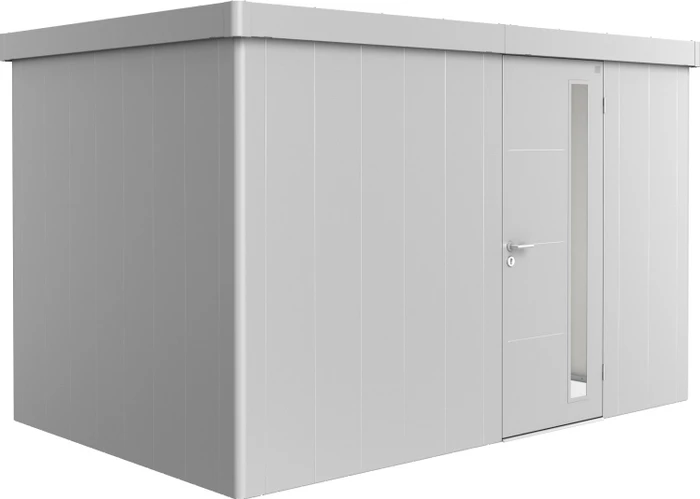 Biohort Neo 2D Gerätehaus silber-metallic