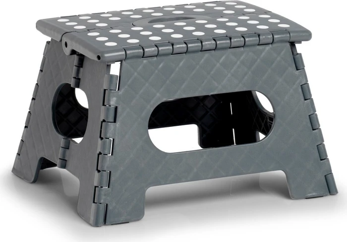 Zeller Kunststoff Klapphocker H22cm anthrazit