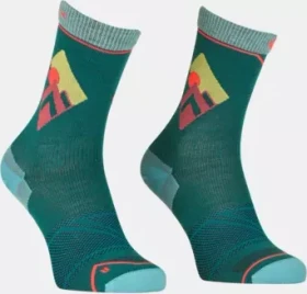 Ortovox Alpine Light Comp Mid Socken pacific green (Damen)