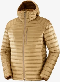 Salomon Elixir Micro Down Hooded Funktionsjacke antique bronze (Herren)