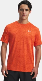 Under Armour Tech Funktionsshirt kurzarm orange base/white (Herren)